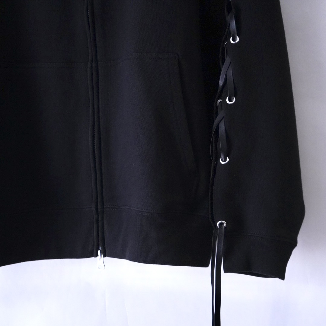 【Remake / Lace-up】China motif parka