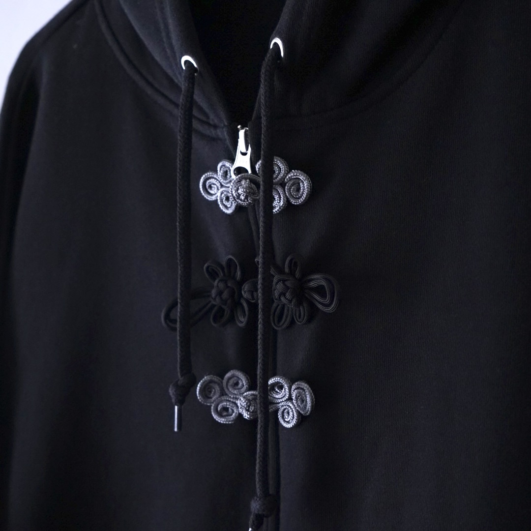 【Remake / Lace-up】China motif parka