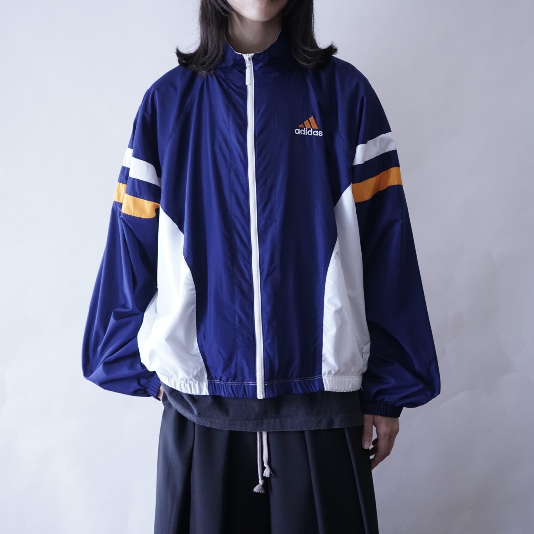 【adidas】short length poly jacket