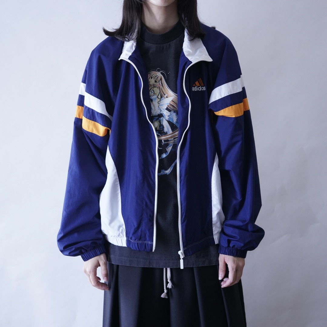 【adidas】short length poly jacket