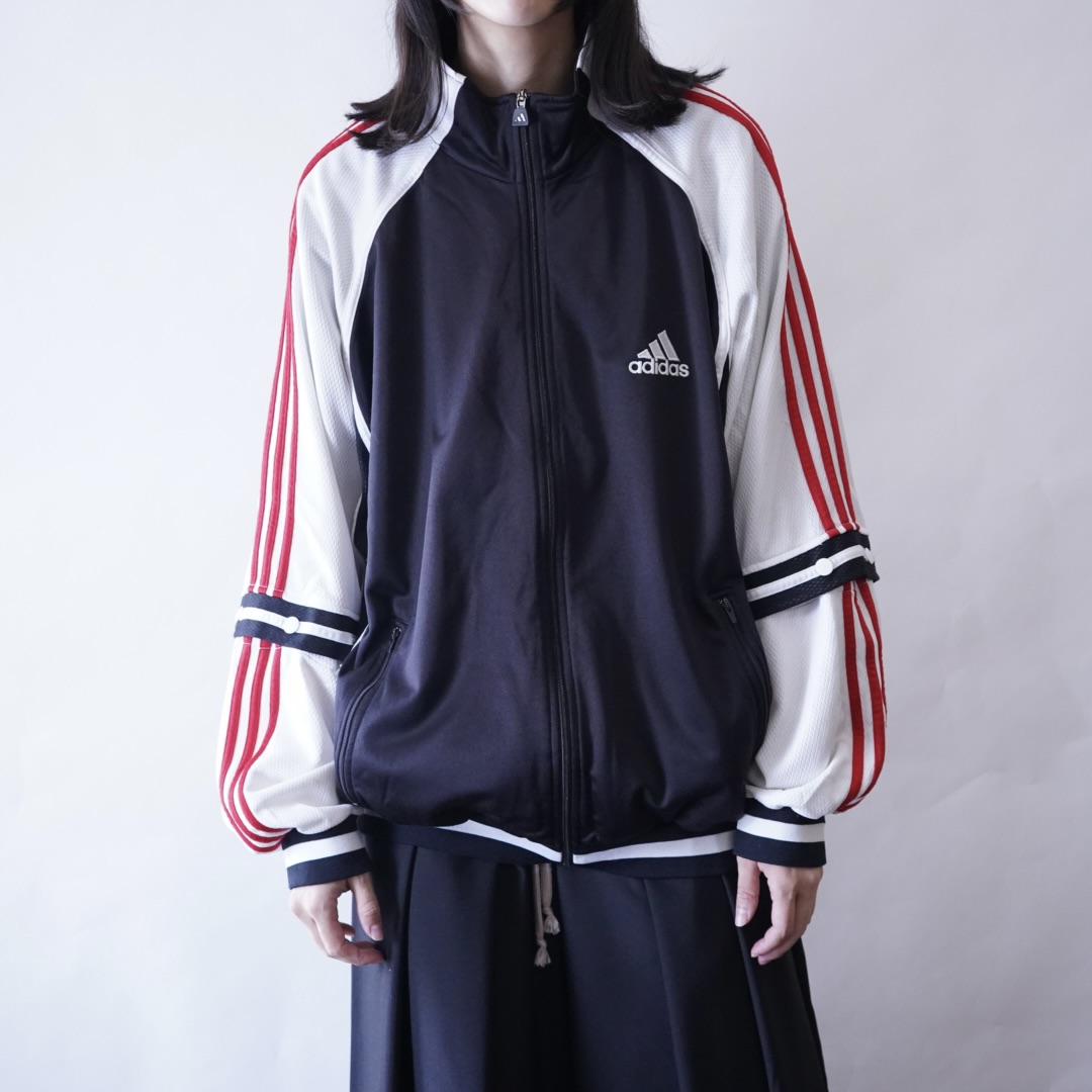 【adidas】2WAY detachable track jacket