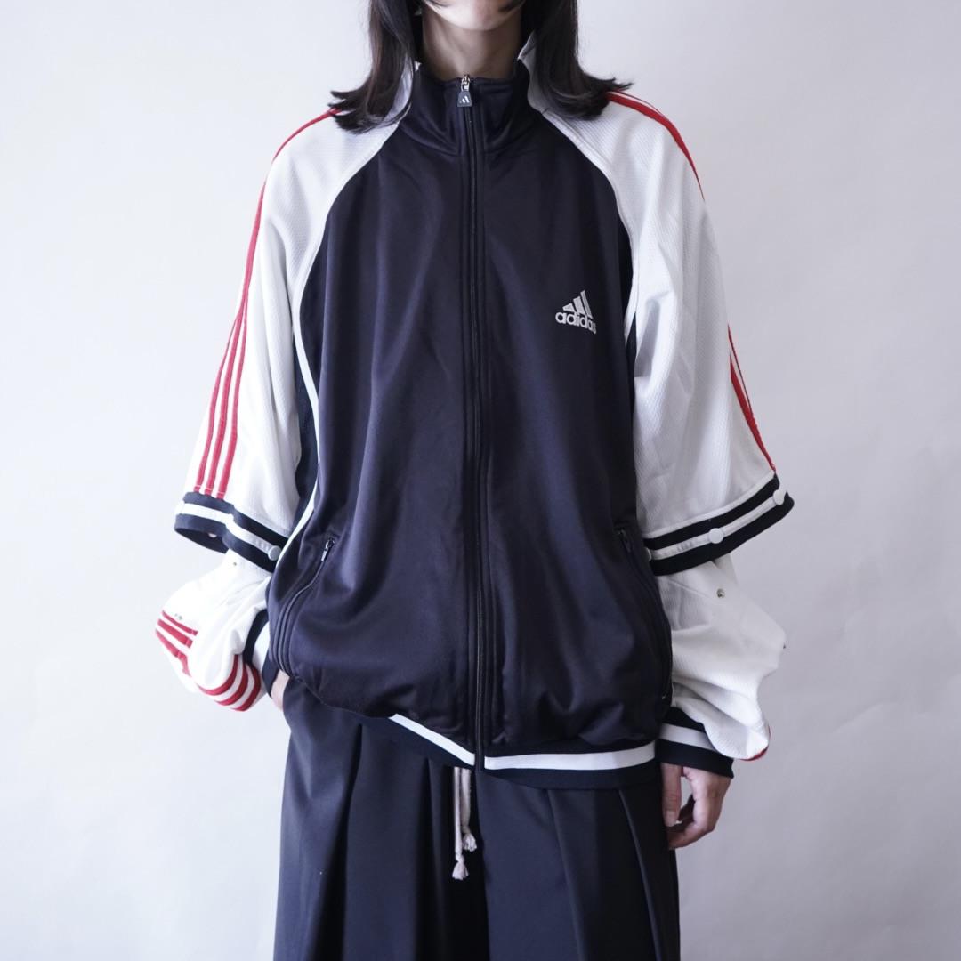 【adidas】2WAY detachable track jacket
