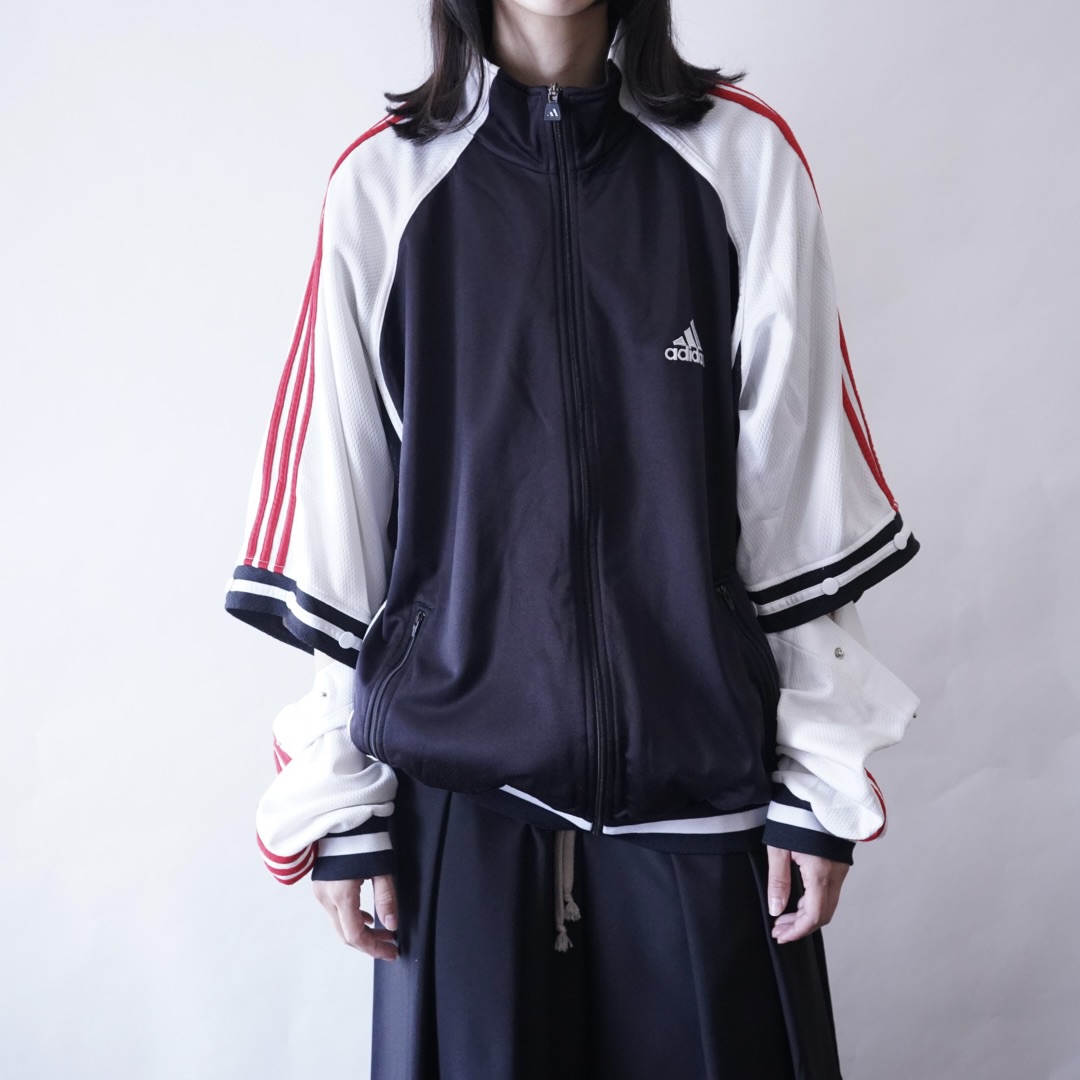 【adidas】2WAY detachable track jacket