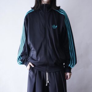 【adidas】emerald green line track jacket