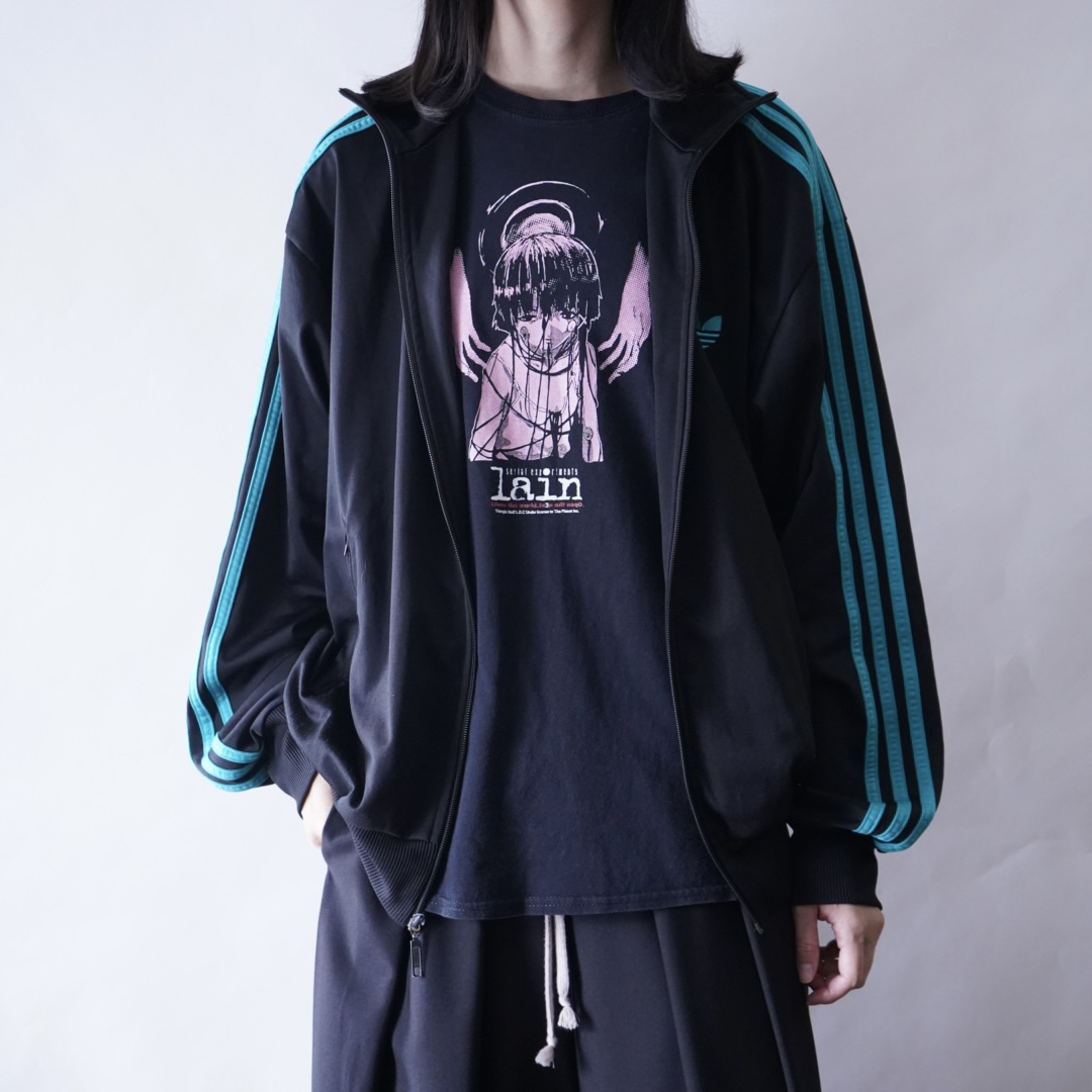 【adidas】emerald green line track jacket
