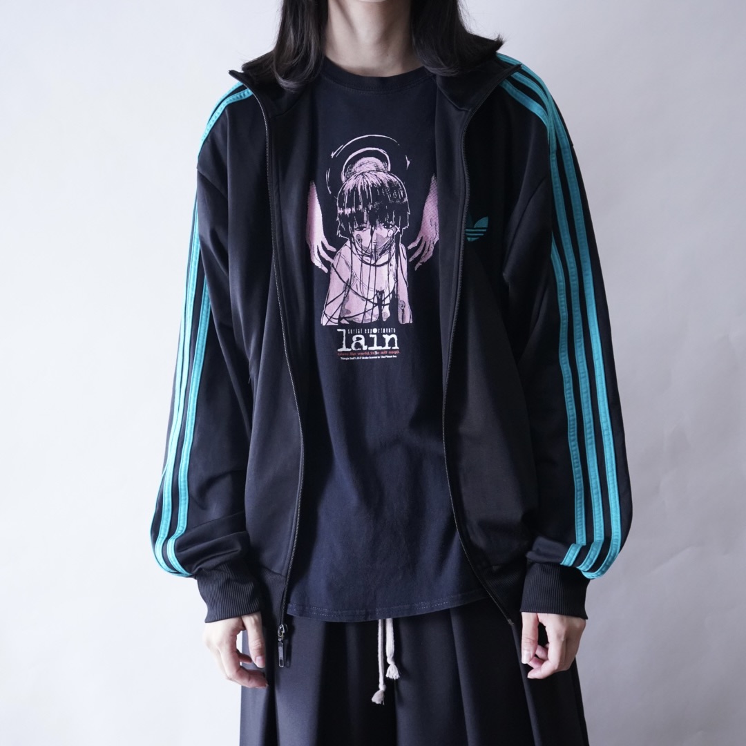 【adidas】emerald green line track jacket