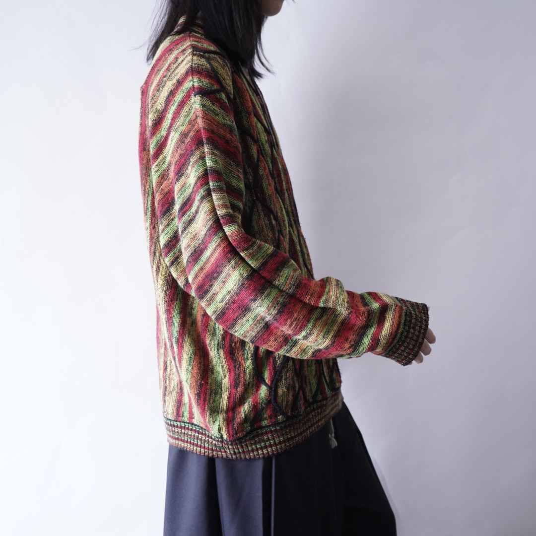 multi vitamin color 3D knit