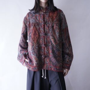 multi gobelin pattern China jacket