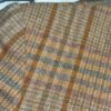 vintage check pattern tailoerd jacket