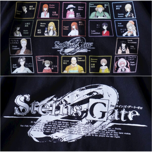 "シュタゲのリャンメン / シュタインズゲートゼロ" print tee