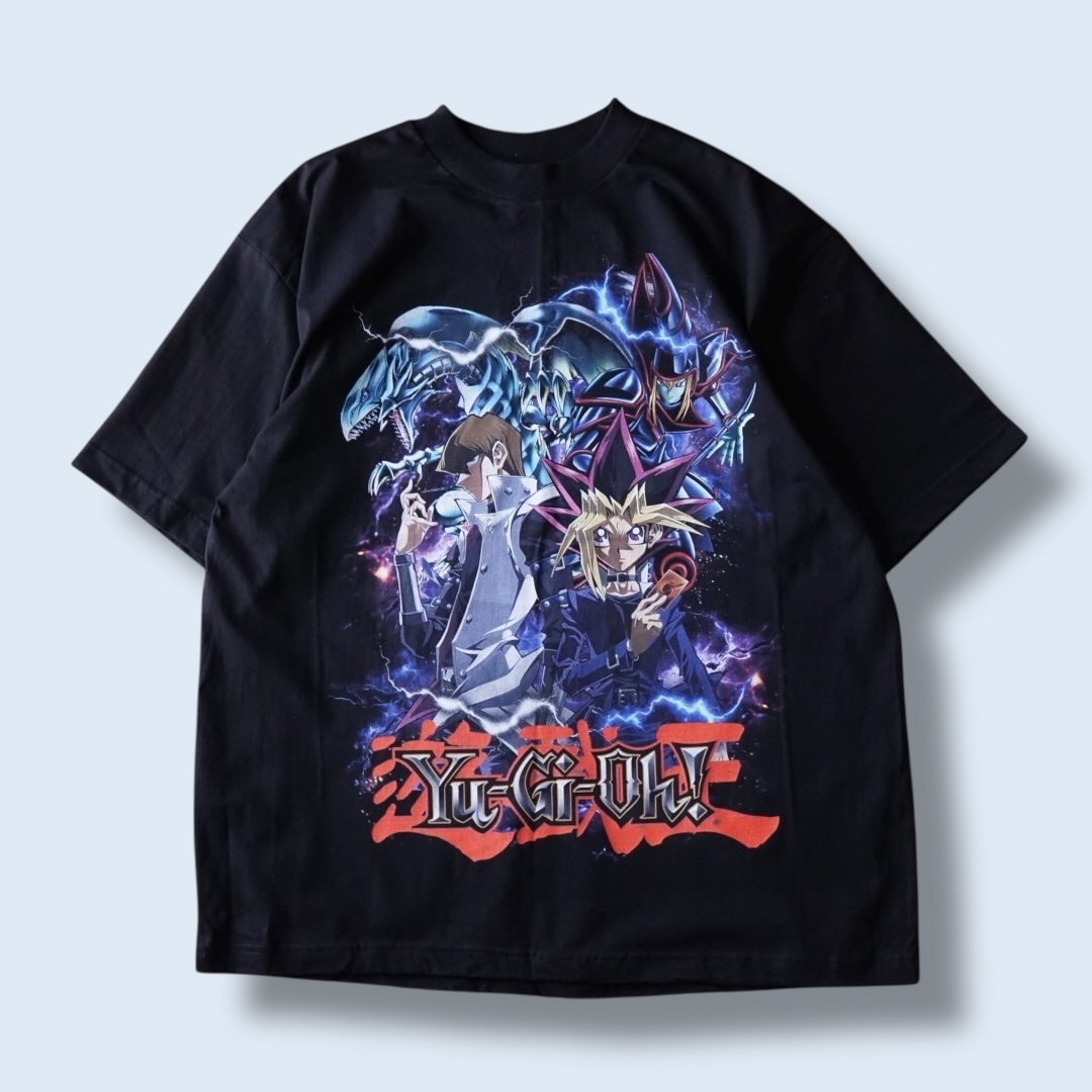 "表遊戯と闇遊戯と相棒と三幻神 / 遊戯王" double side print tee