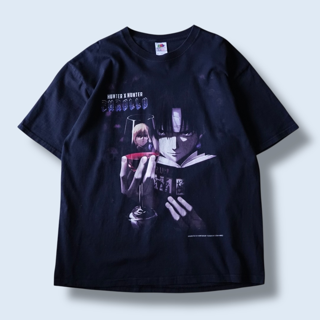 "クロロ×クラピカのレア面 / HUNTER×HUNTER" double side print tee