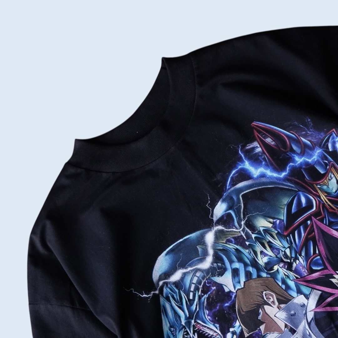 "表遊戯と闇遊戯と相棒と三幻神 / 遊戯王" double side print tee