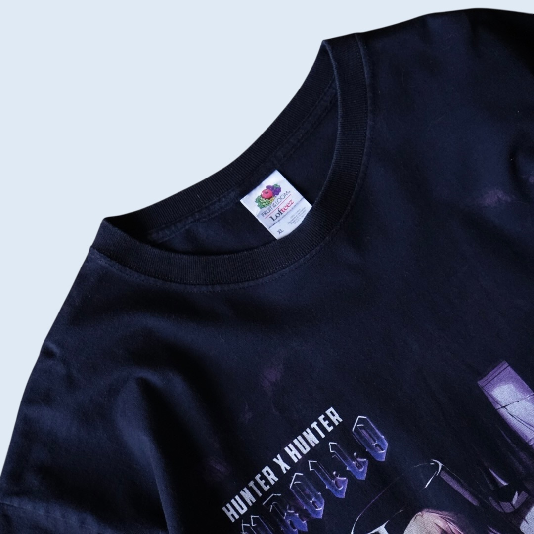 "クロロ×クラピカのレア面 / HUNTER×HUNTER" double side print tee