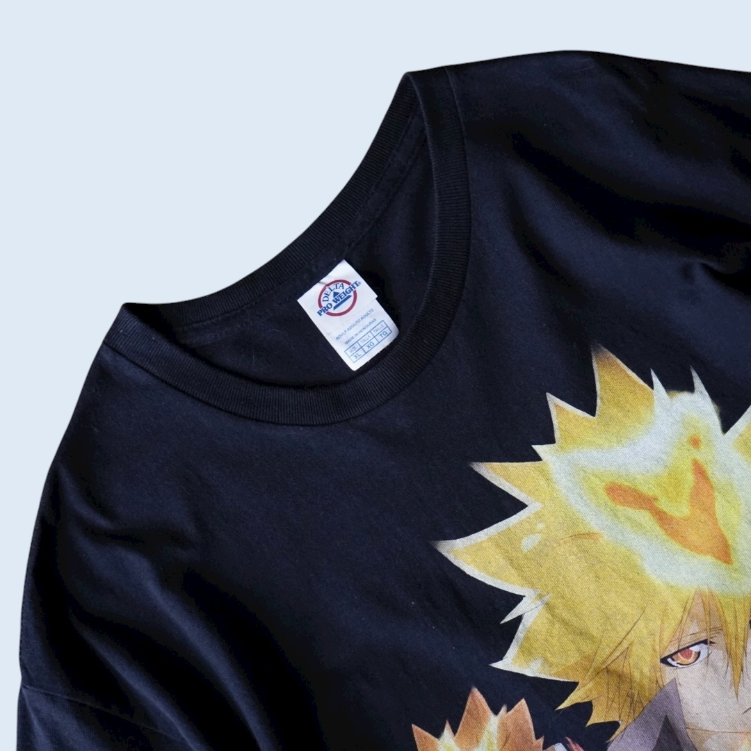 “ツナ×ボンゴレ一世 / 家庭教師ヒットマンREBORN!” double side print tee