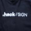 ".hack//SIGN" double side print tee