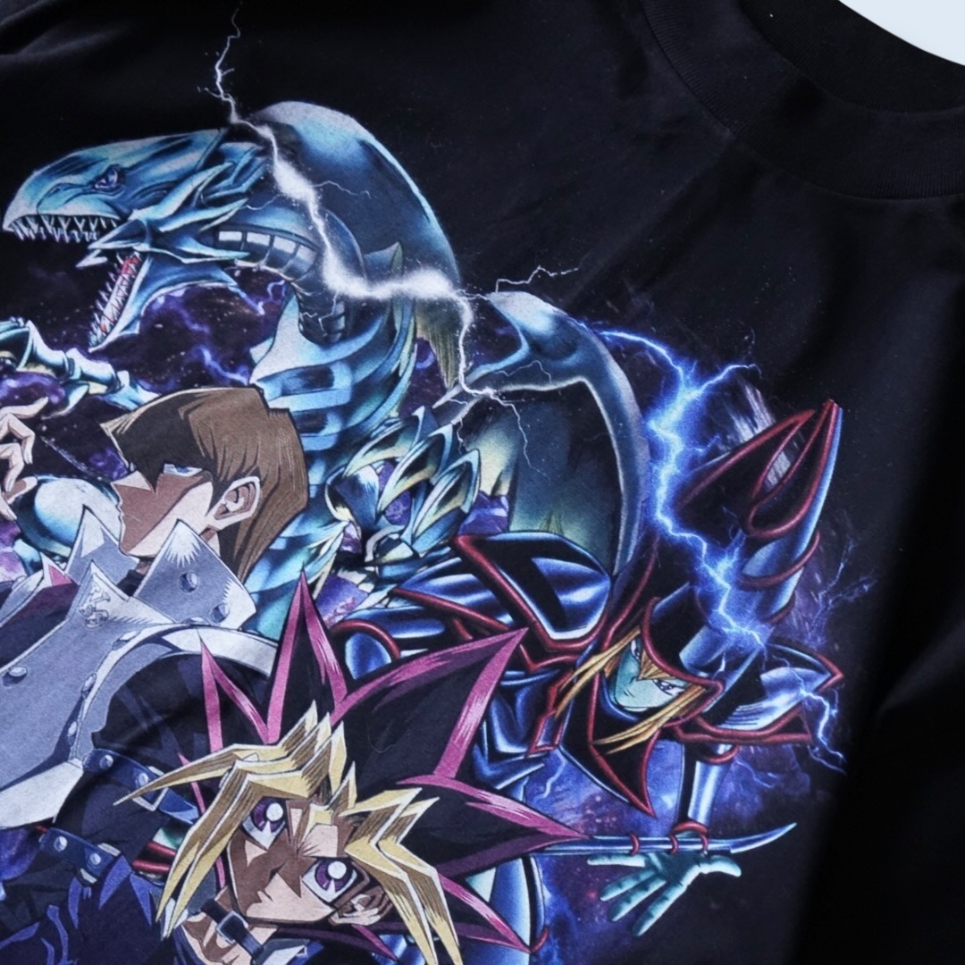 "表遊戯と闇遊戯と相棒と三幻神 / 遊戯王" double side print tee