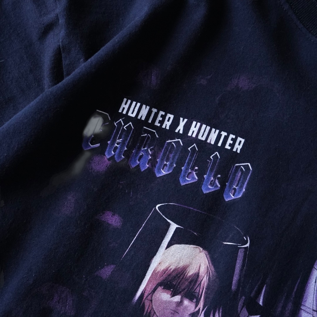 "クロロ×クラピカのレア面 / HUNTER×HUNTER" double side print tee