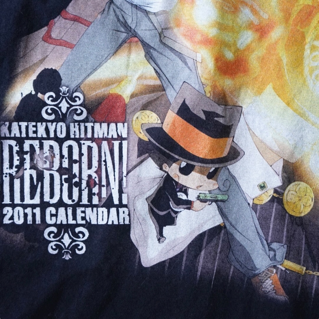 “ツナ×ボンゴレ一世 / 家庭教師ヒットマンREBORN!” double side print tee