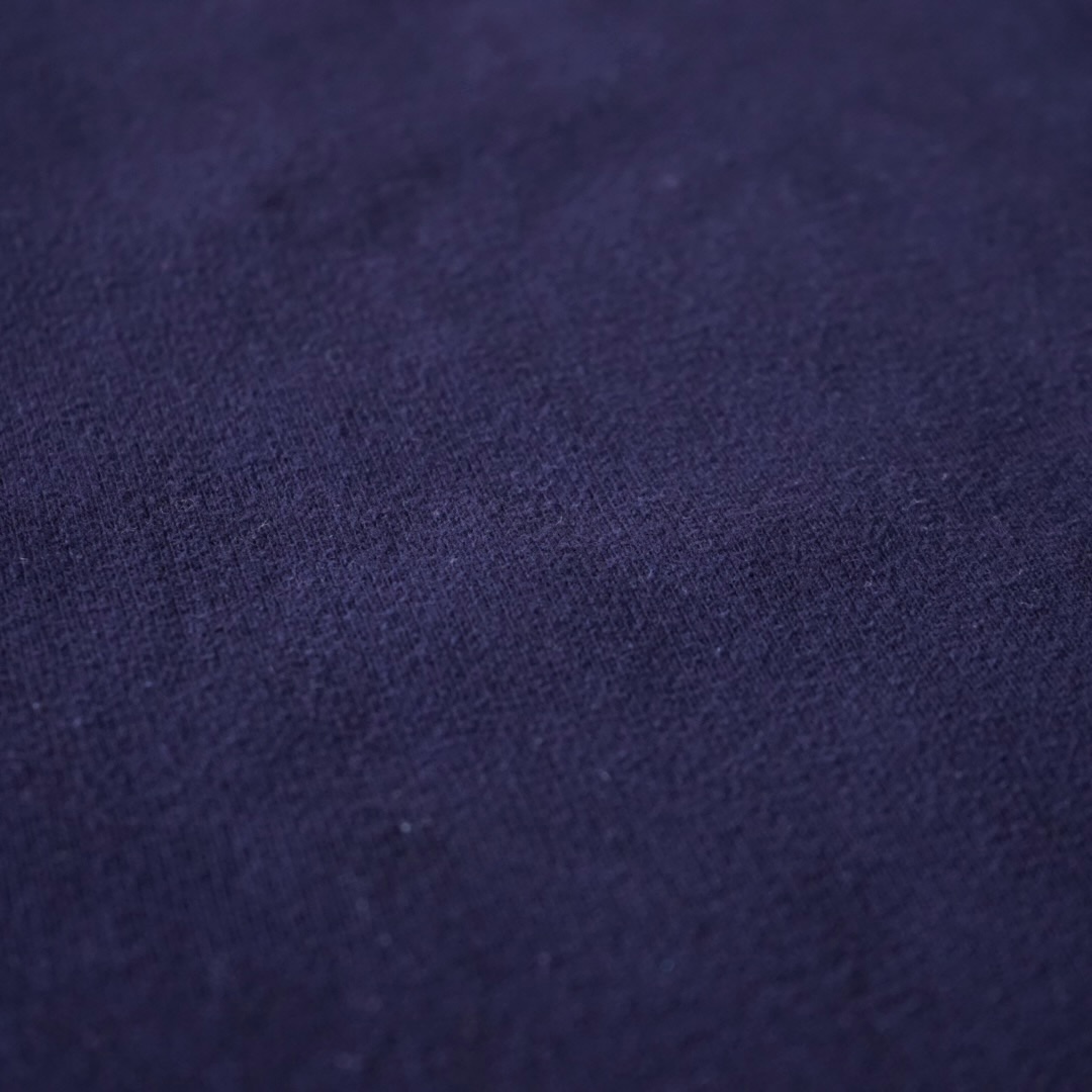 【RalphLauren】navy × yellow half zip knit