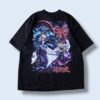 "表遊戯と闇遊戯と相棒と三幻神 / 遊戯王" double side print tee
