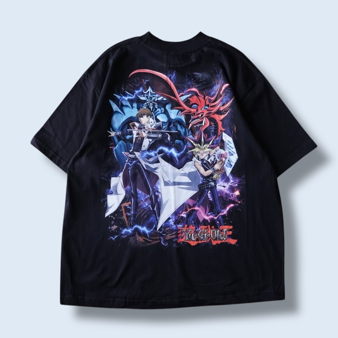 "表遊戯と闇遊戯と相棒と三幻神 / 遊戯王" double side print tee
