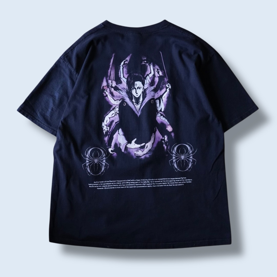 "クロロ×クラピカのレア面 / HUNTER×HUNTER" double side print tee