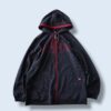 【NIKE】diver fabric red line embroidery zip up parka
