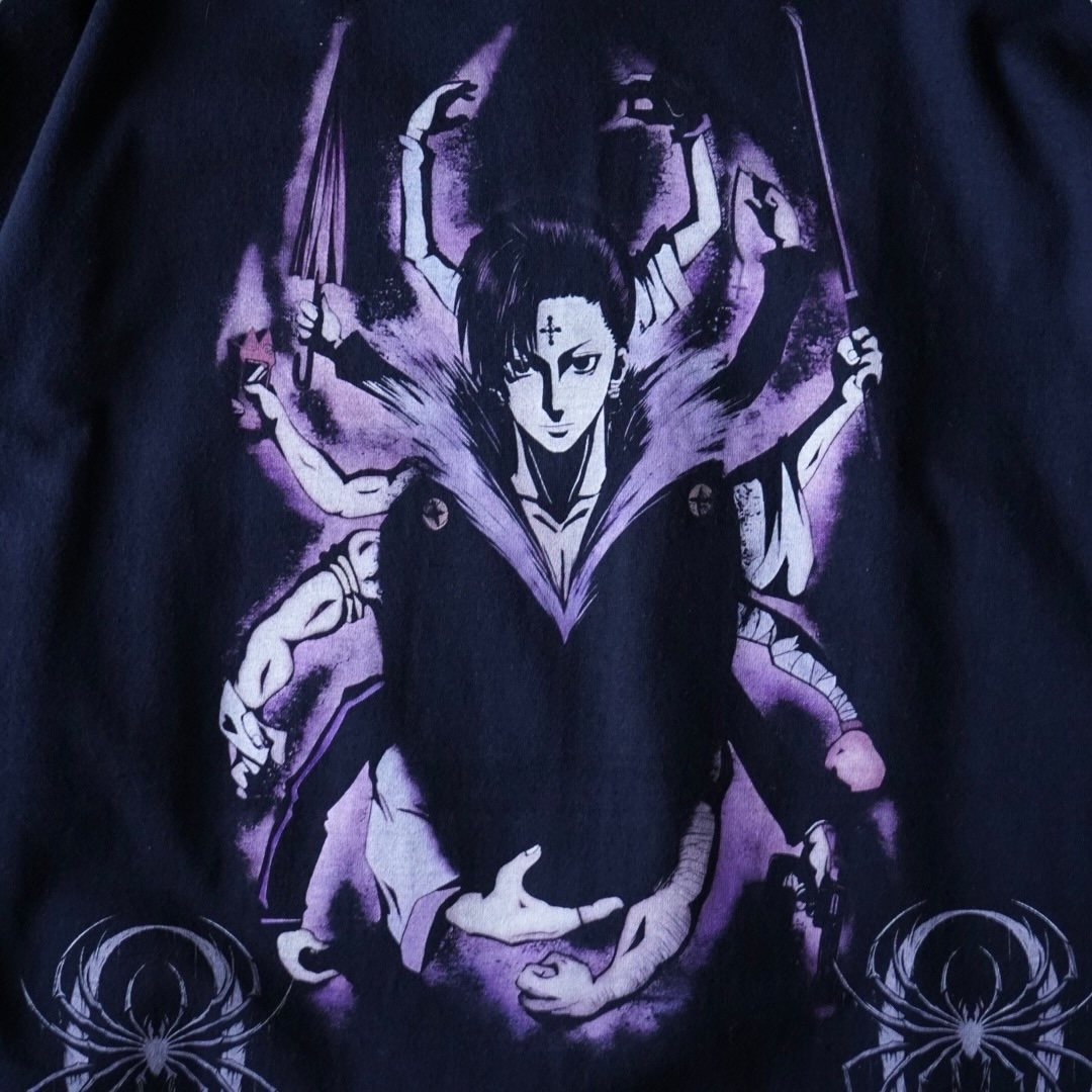 "クロロ×クラピカのレア面 / HUNTER×HUNTER" double side print tee