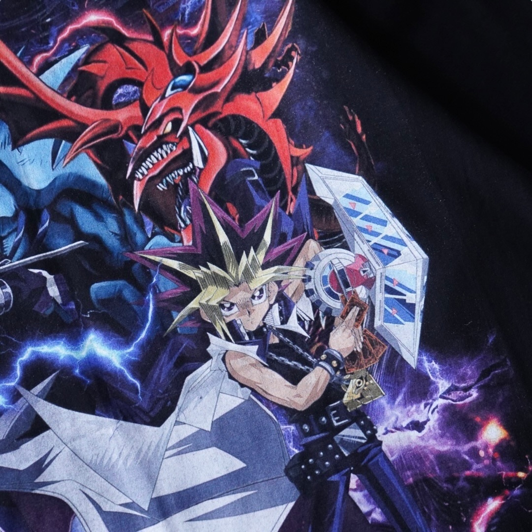 "表遊戯と闇遊戯と相棒と三幻神 / 遊戯王" double side print tee