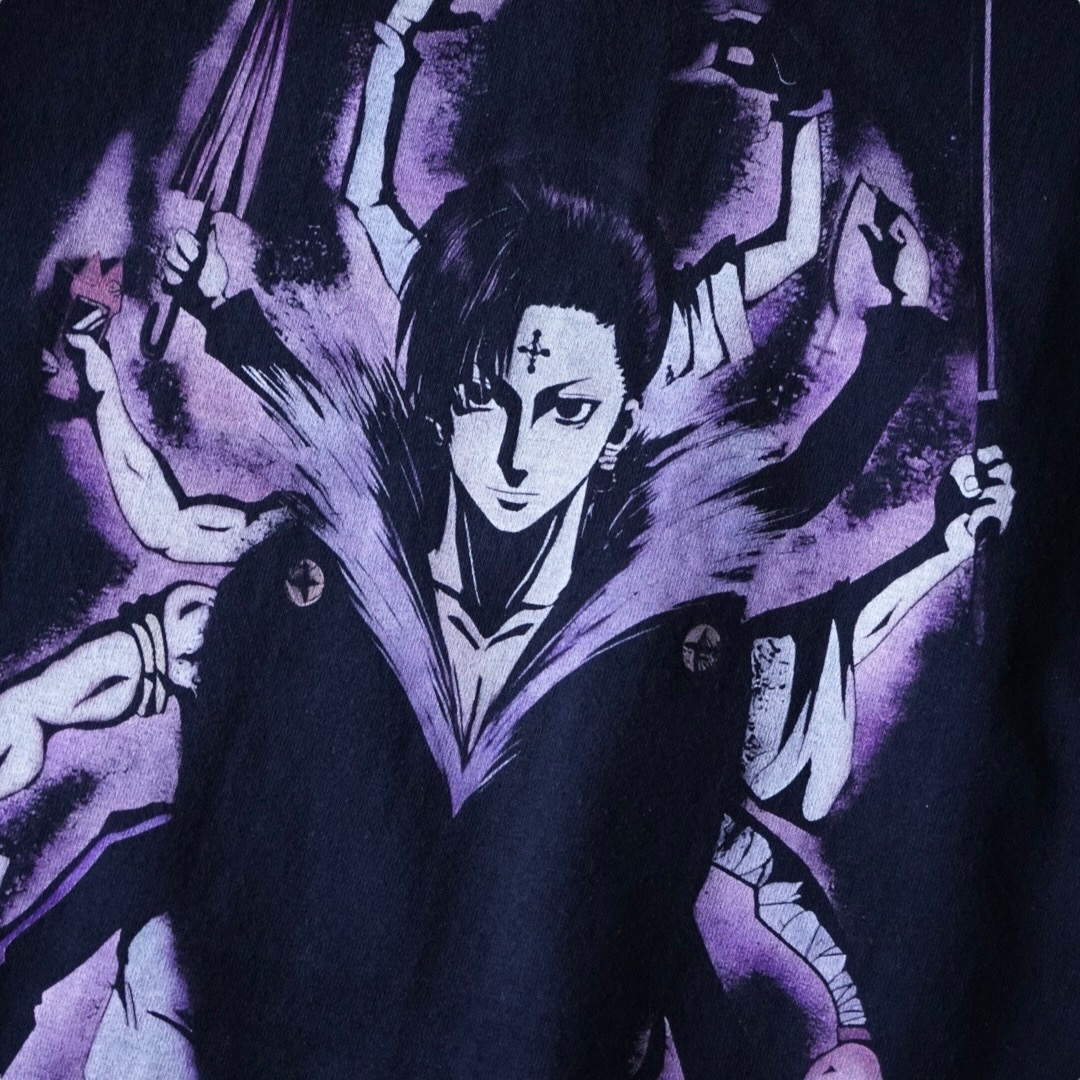 "クロロ×クラピカのレア面 / HUNTER×HUNTER" double side print tee