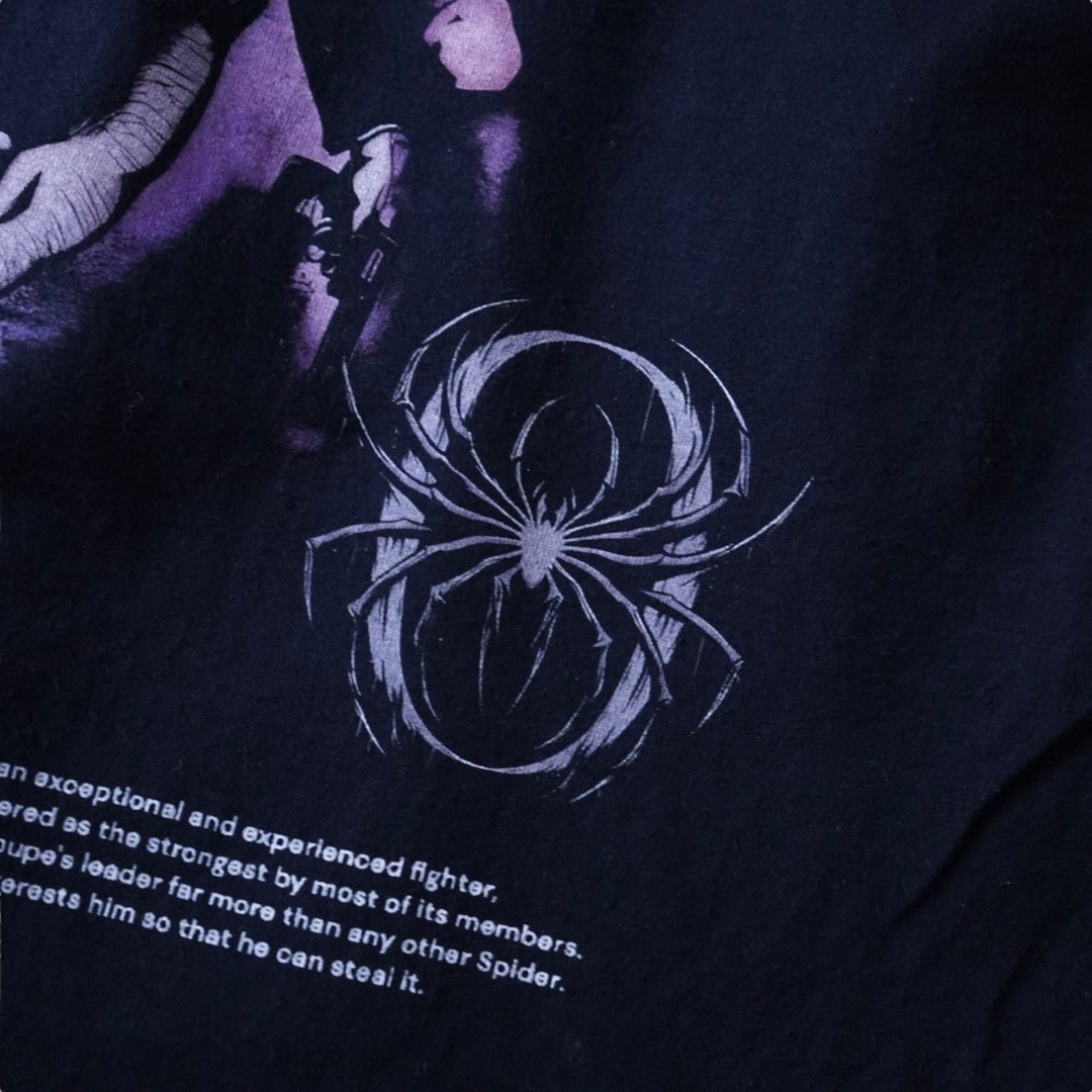 "クロロ×クラピカのレア面 / HUNTER×HUNTER" double side print tee