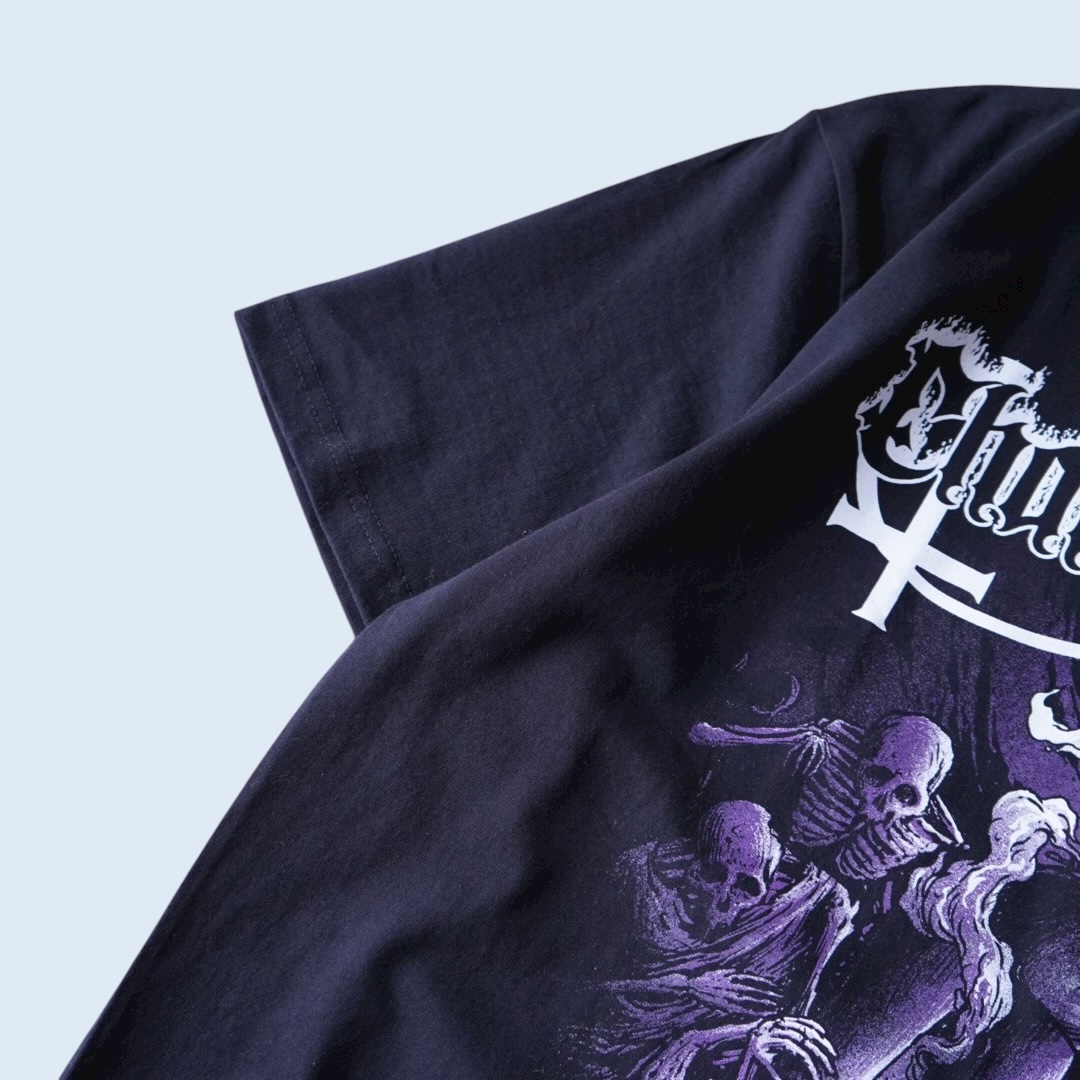 “メタルテイストマキマ / チェンソーマン” double side print tee