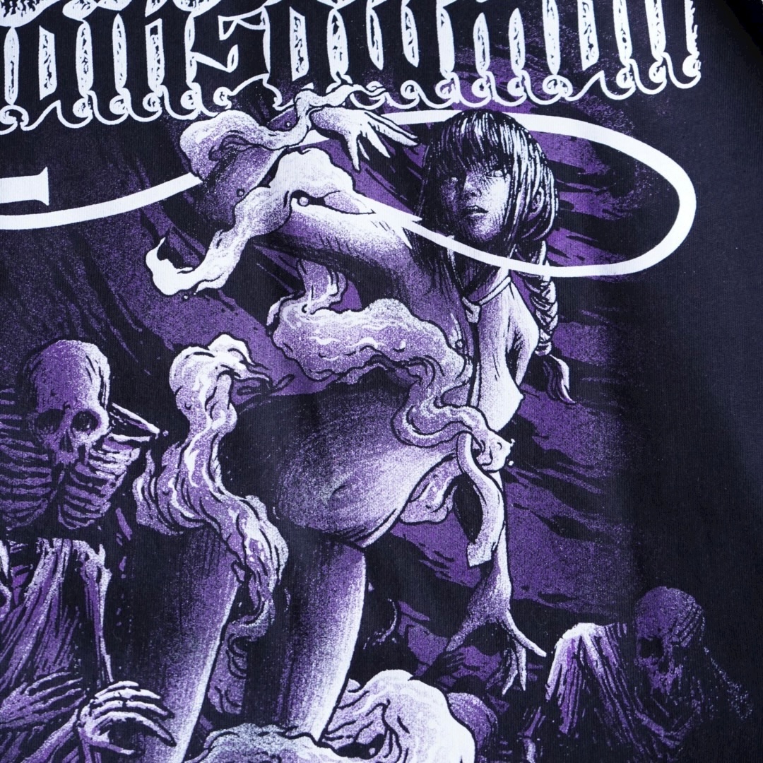 “メタルテイストマキマ / チェンソーマン” double side print tee