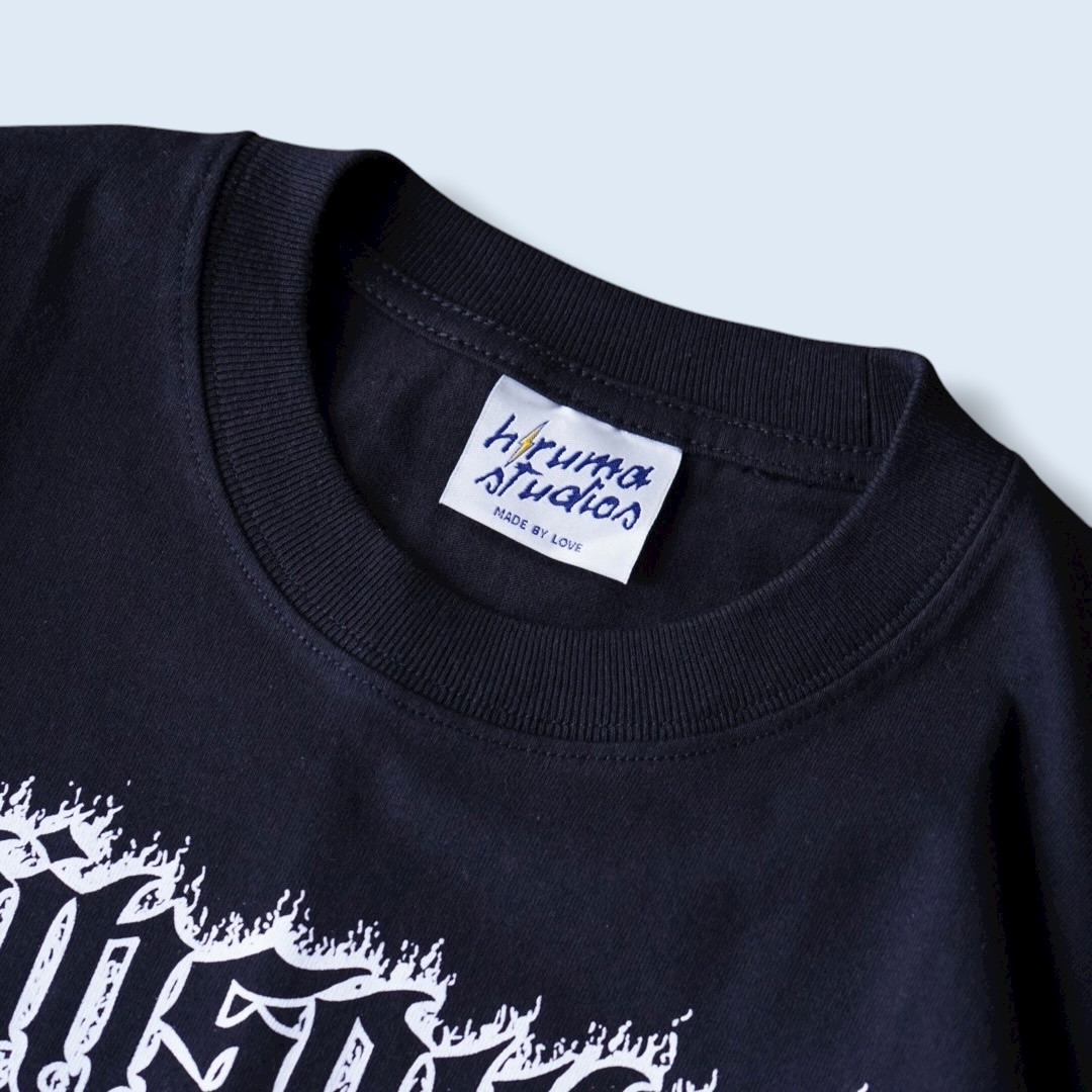 “メタルテイストマキマ / チェンソーマン” double side print tee