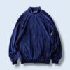 【KING SIZE】oversized velours track jacket