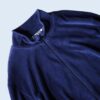 【KING SIZE】oversized velours track jacket