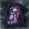 "白カネキとリゼ / 東京喰種" print tee