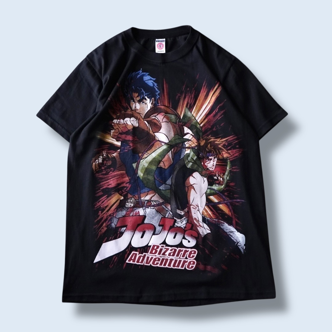 "ジョナサン&ジョセフの珍品メキシカン / ジョジョの奇妙な冒険" double side print tee