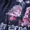 "白カネキとリゼ / 東京喰種" print tee