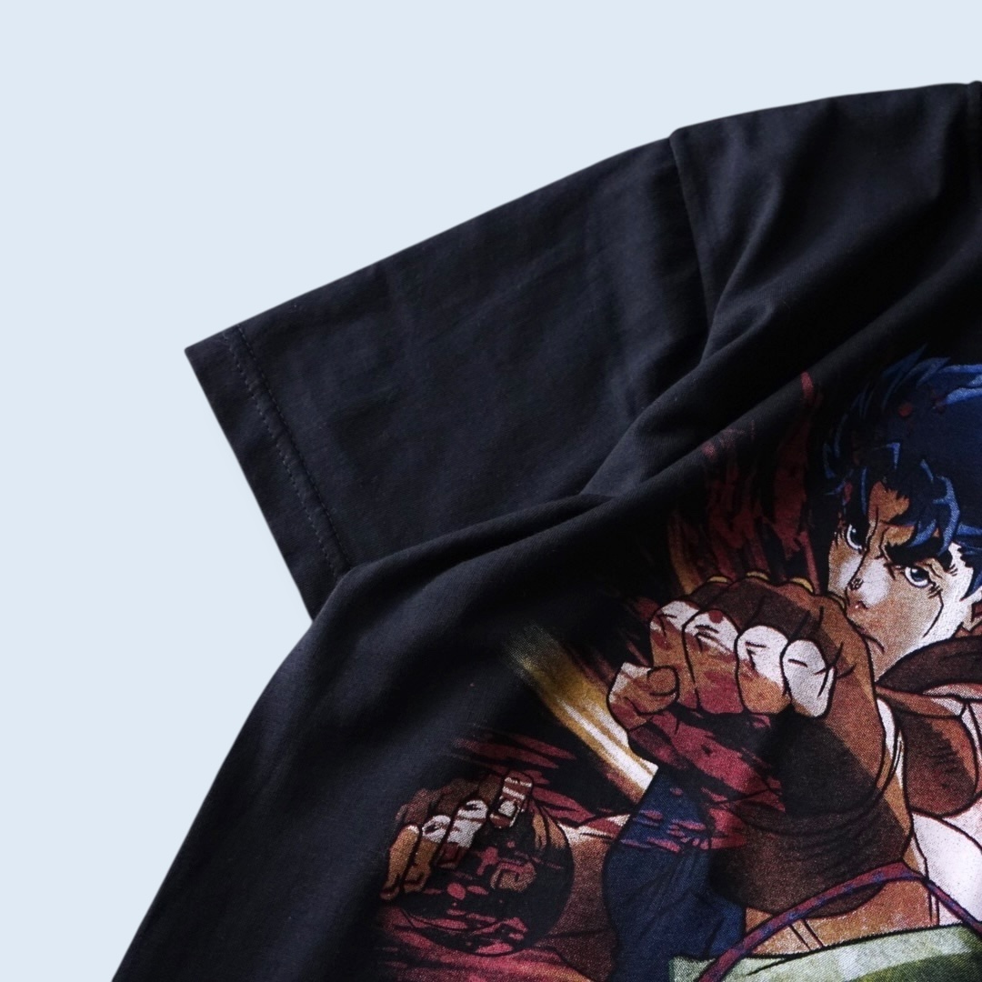 "ジョナサン&ジョセフの珍品メキシカン / ジョジョの奇妙な冒険" double side print tee