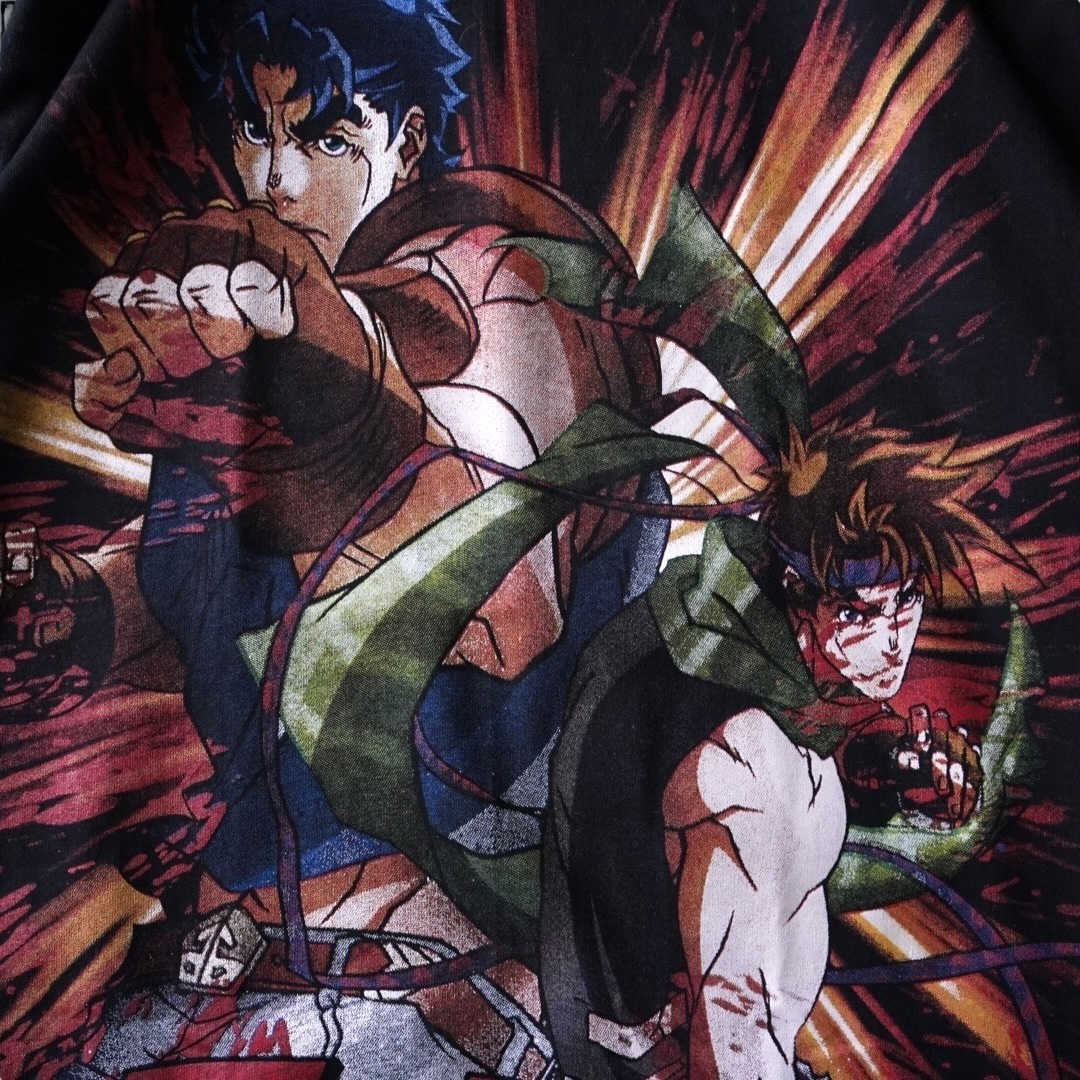 "ジョナサン&ジョセフの珍品メキシカン / ジョジョの奇妙な冒険" double side print tee