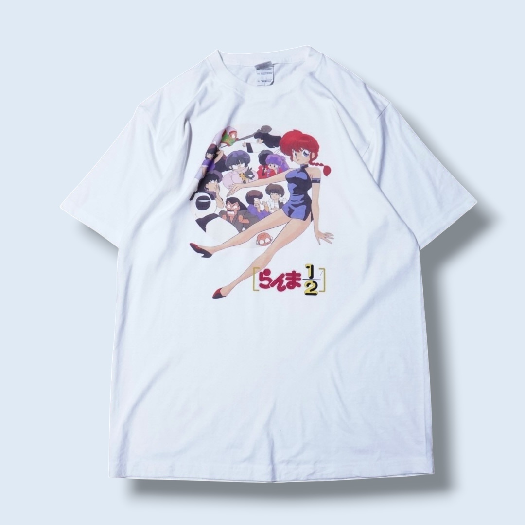 "女らんまメインでシャンプー可愛い / らんま1/2" print tee