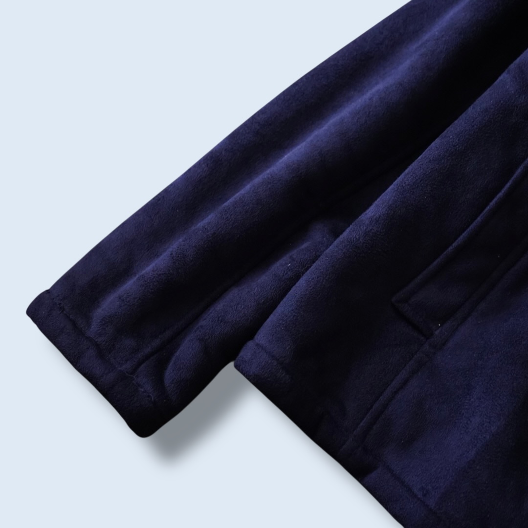 fake suede drizzler jacket