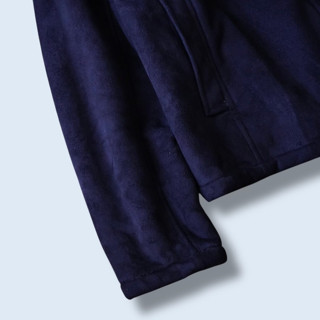 fake suede drizzler jacket