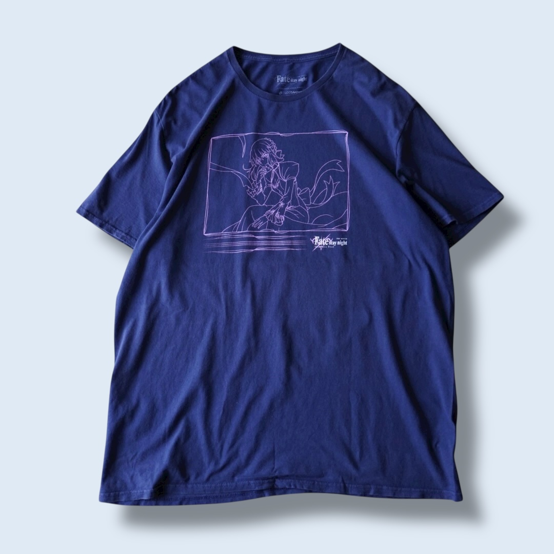"海外オフィシャルFateで2XL / Fate/stay night" official print tee