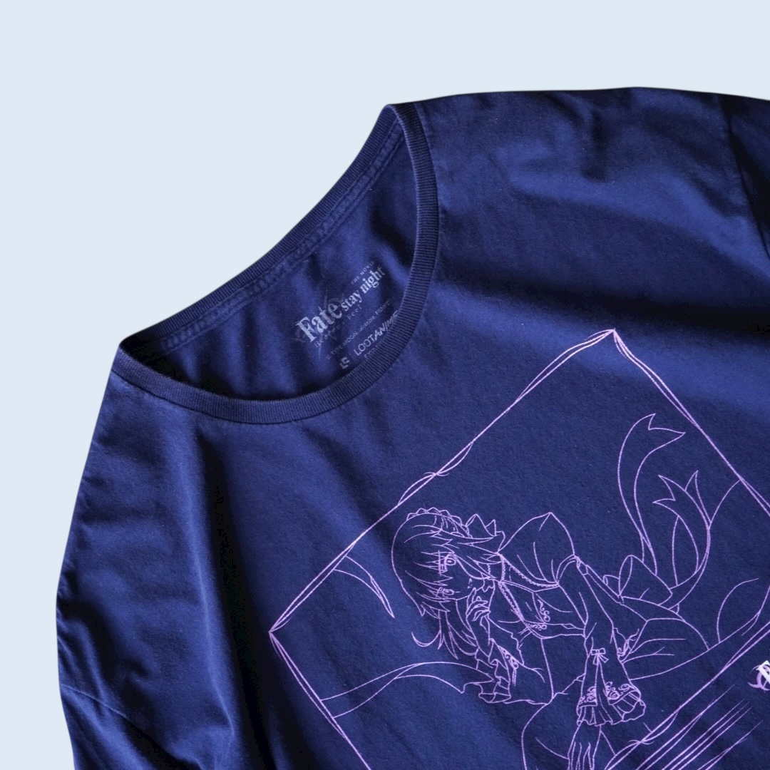 "海外オフィシャルFateで2XL / Fate/stay night" official print tee