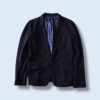 glossy pattern lining tailoerd jacket