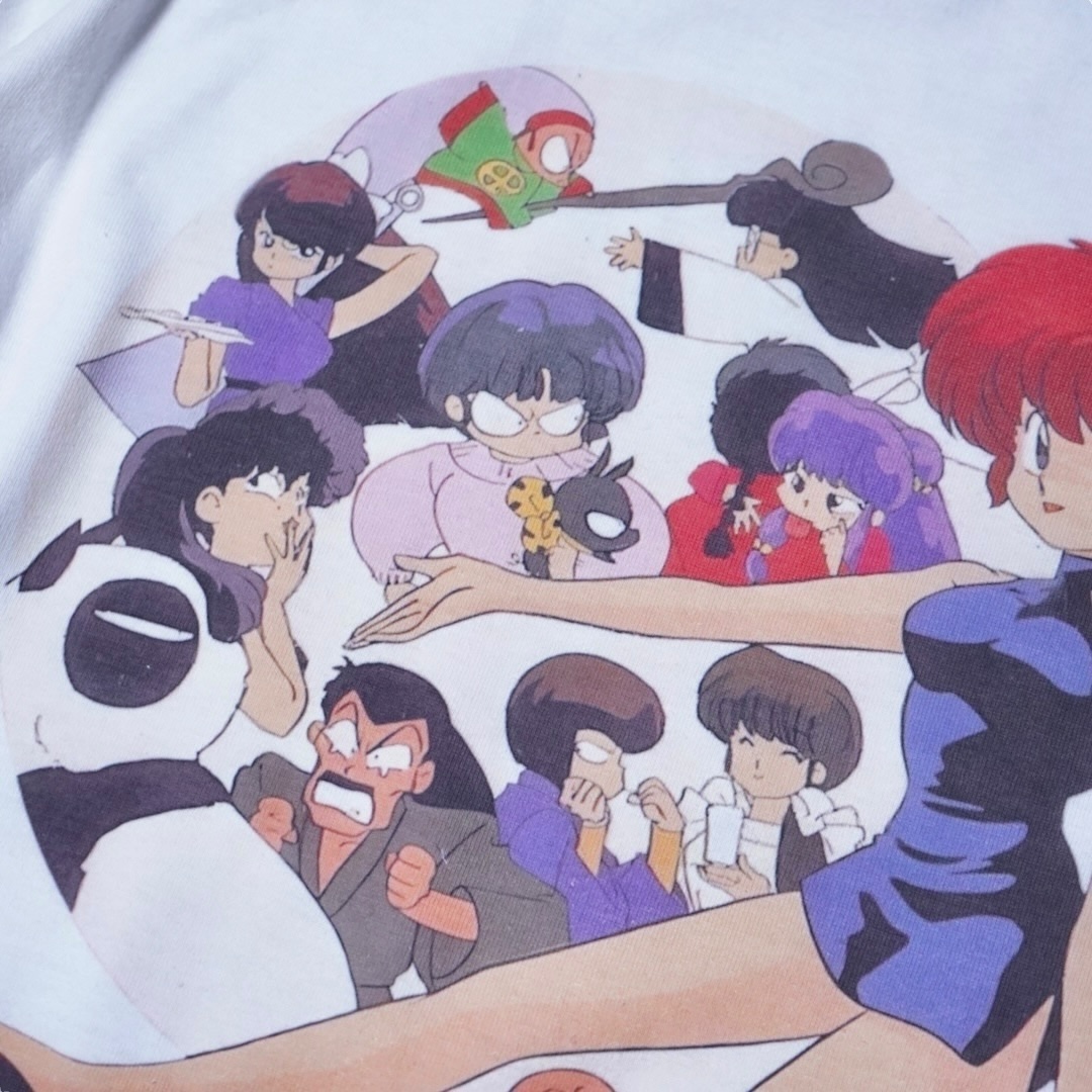 "女らんまメインでシャンプー可愛い / らんま1/2" print tee