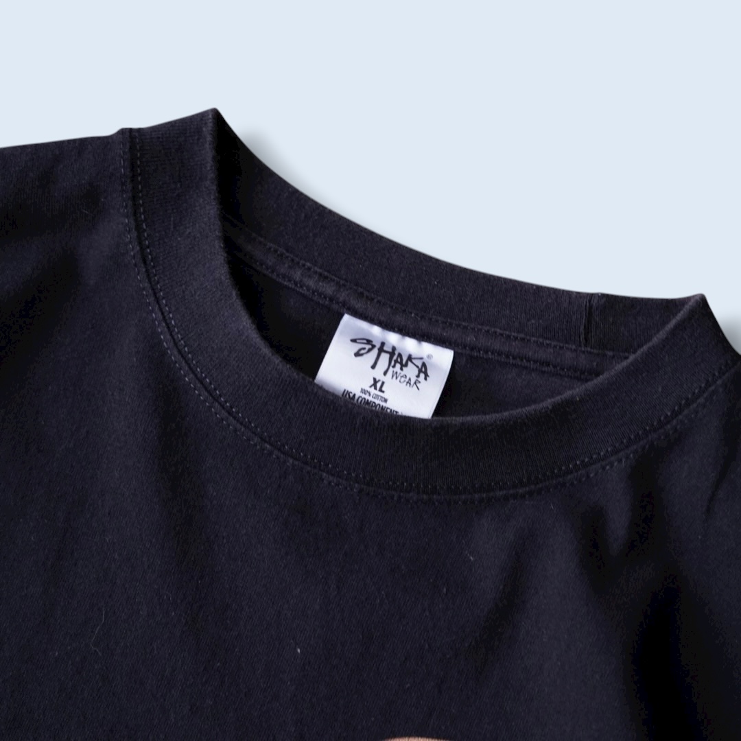 “緋の眼クラピカ / HUNTER×HUNTER” double side print tee